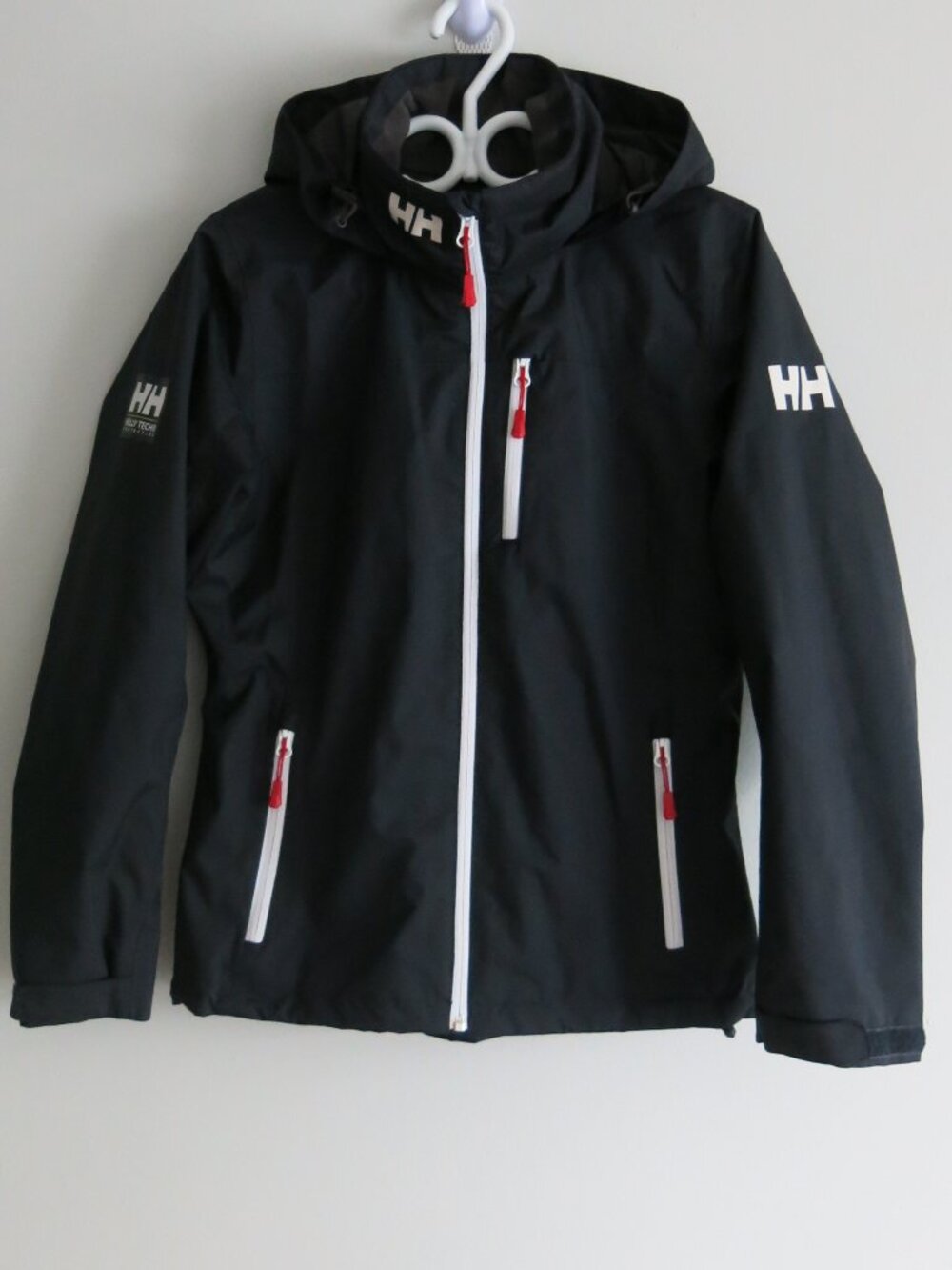 Helly Hansen Women's Crew Hooded Mid Layer Long Sleeve Jacket - Size Medium